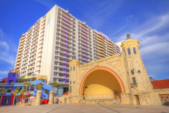 Luxurious 2 Bedroom Master Jacuzzi Oceanview Condo 2432 - Wyndham Ocean Walk Resort Daytona Beach Exterior foto